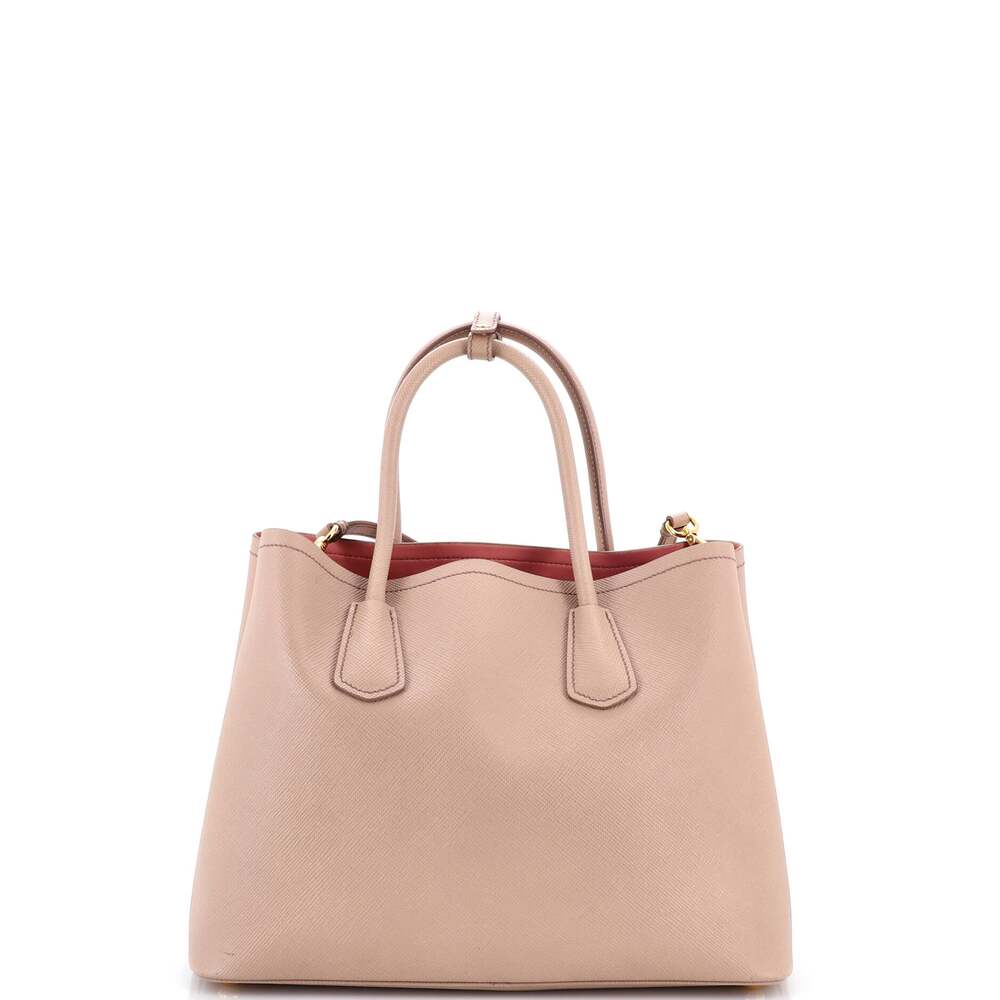 Prada Cuir Double Tote Saffiano Leather #254150P15B - Picture 3 of 6